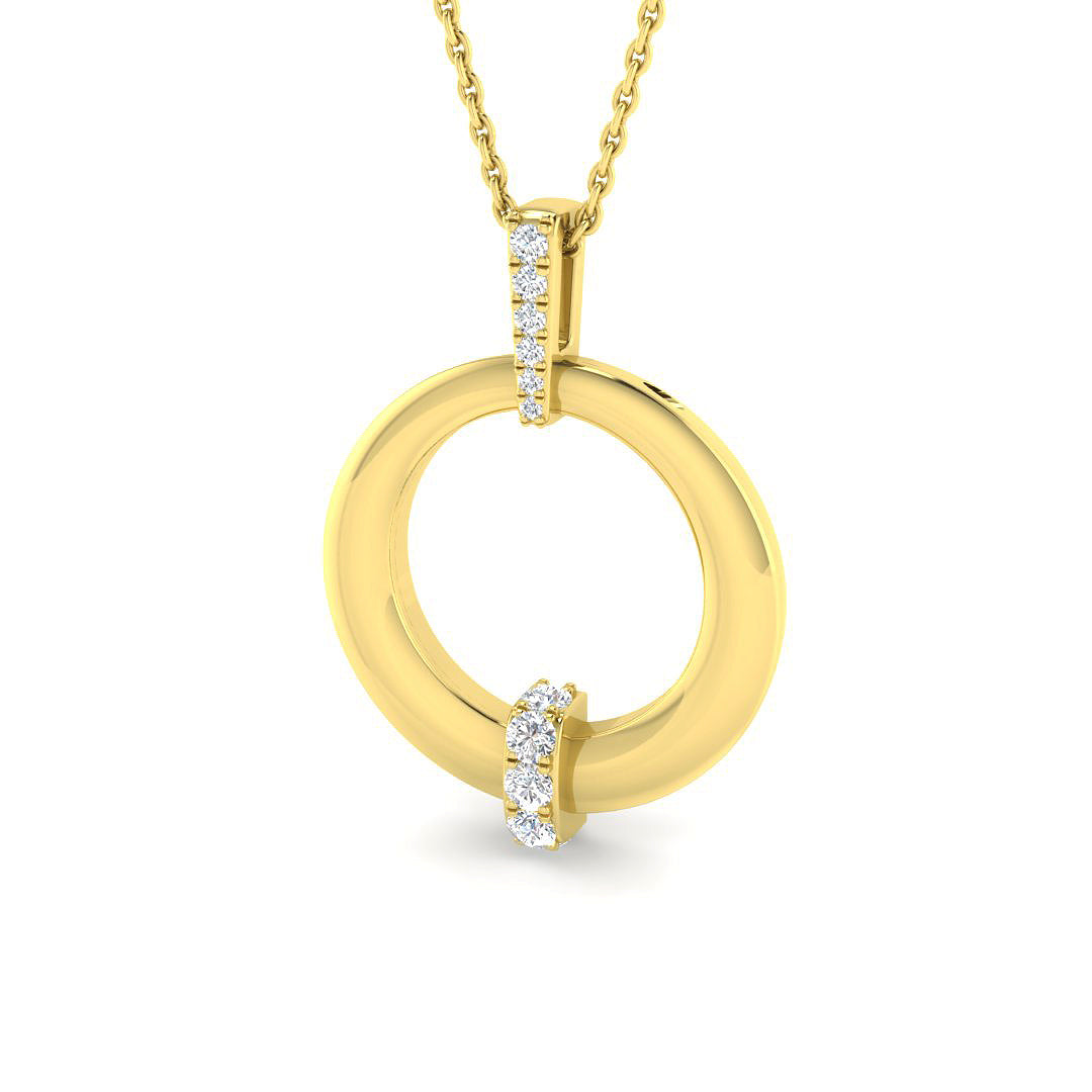 SP6538 — Pendant - 9k Yellow Gold