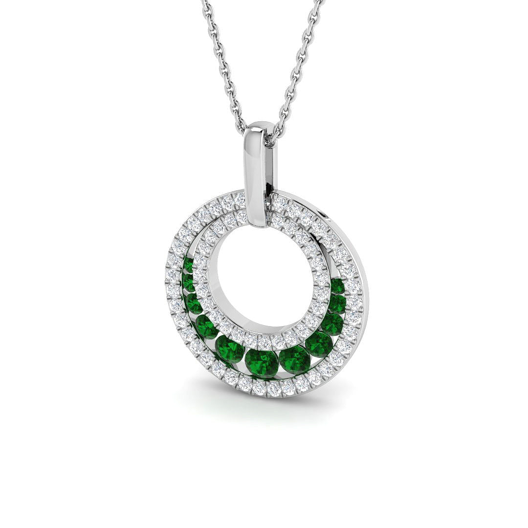 SP6539 — Pendant - 9k White Gold