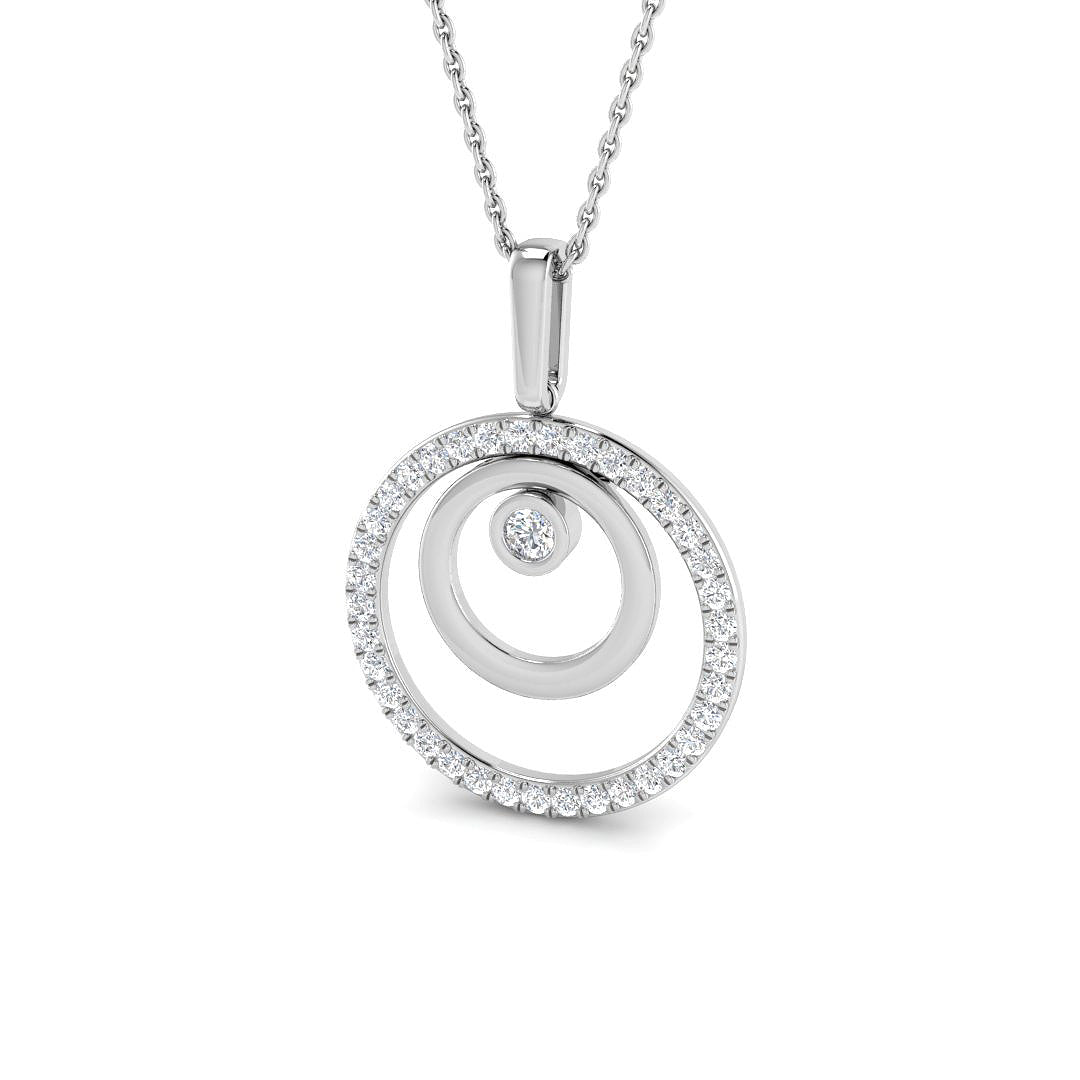 SP6544 — Pendant - 9k White Gold