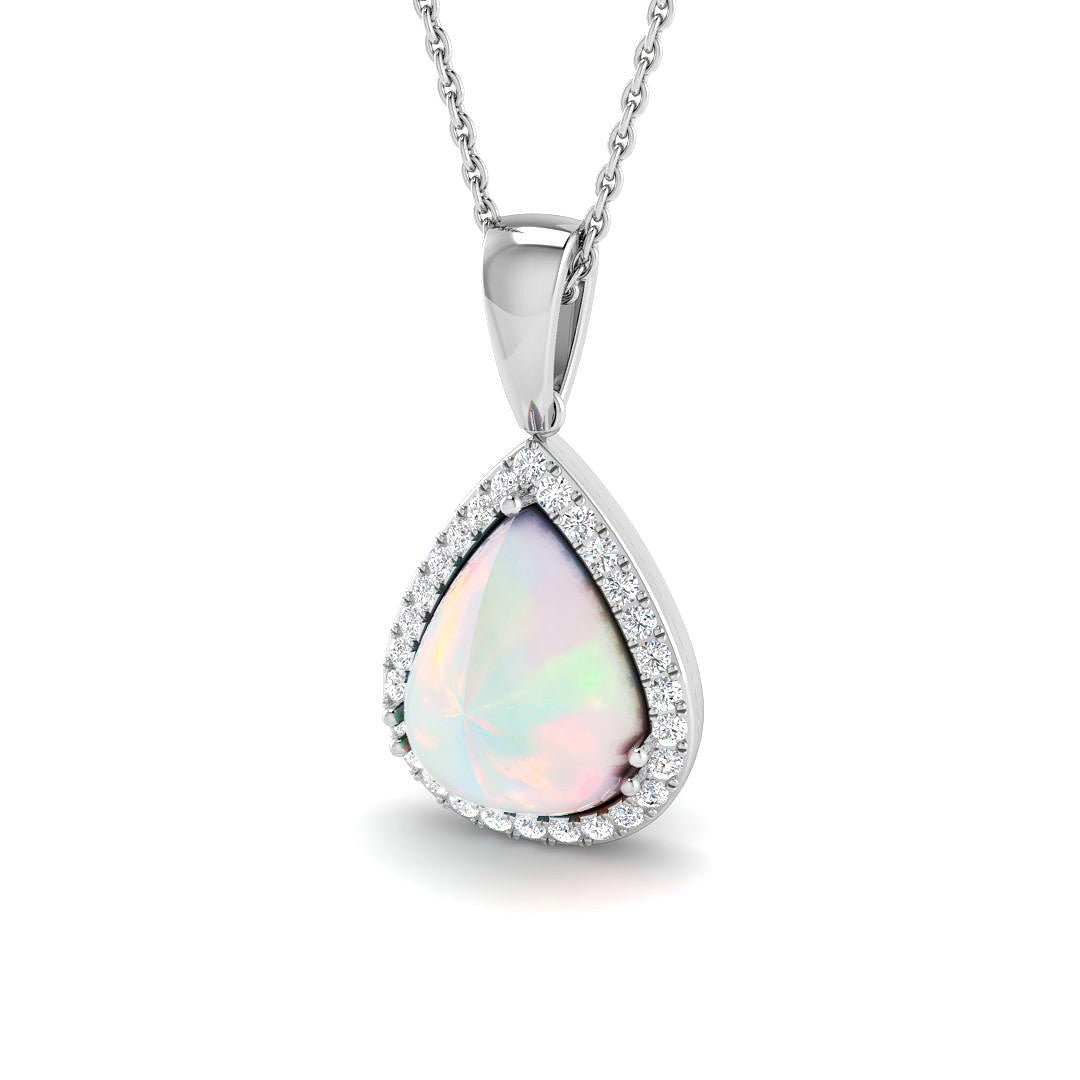 SP6545 — Pendant - 9k White Gold