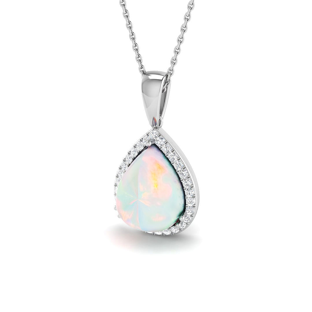 SP6546 — Pendant - 9k White Gold