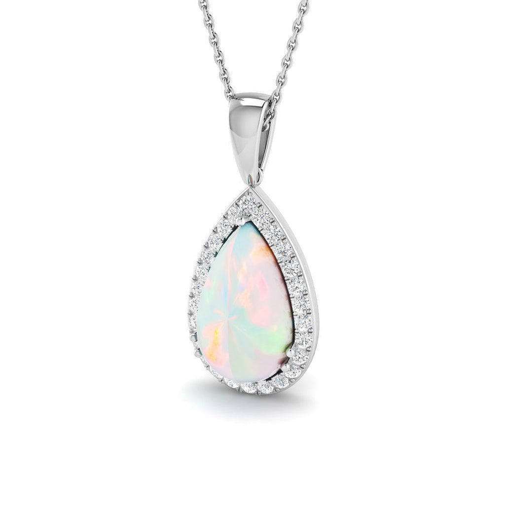 SP6550 — Pendant - 9k White Gold