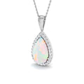 SP6550 — Pendant - 9k White Gold