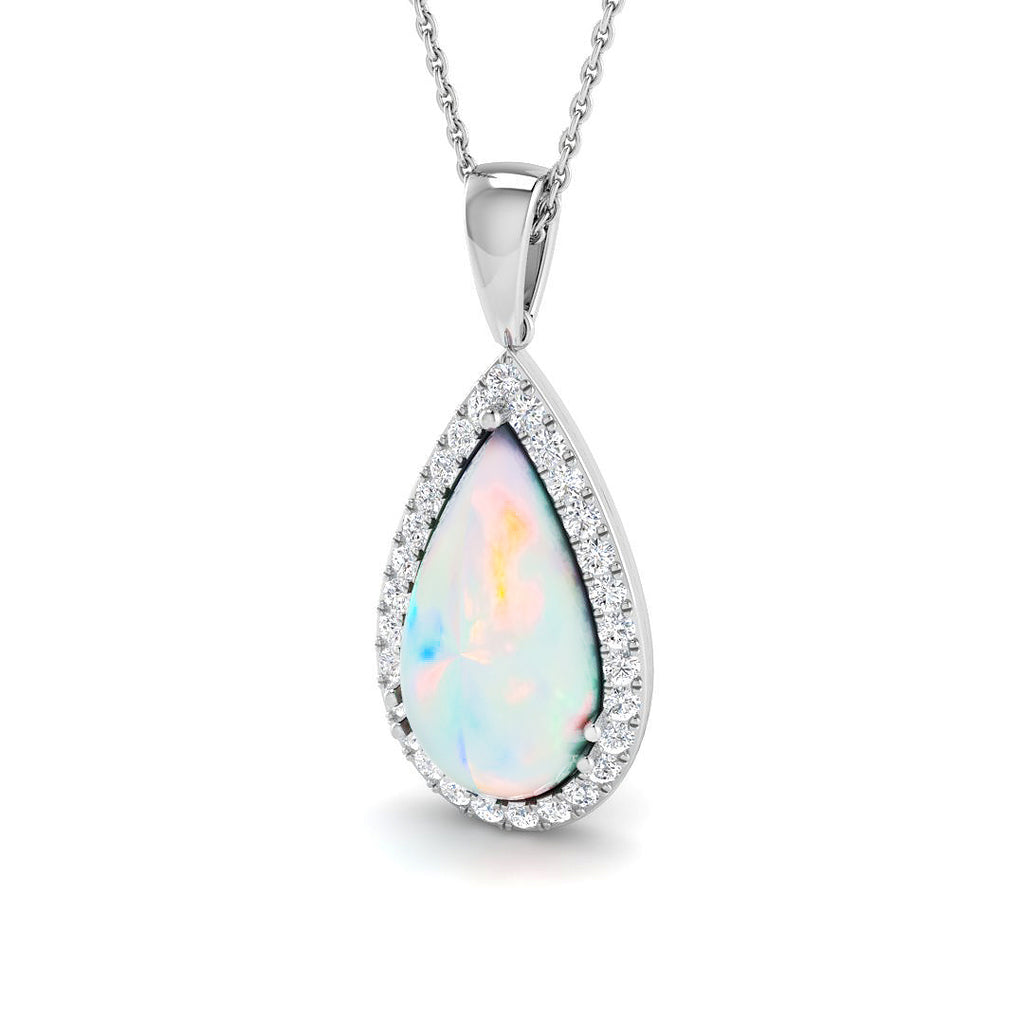 SP6551 — Pendant - 9k White Gold