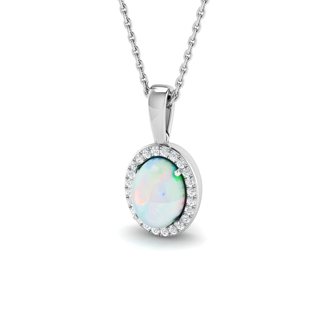 SP6553 — Pendant - 9k White Gold