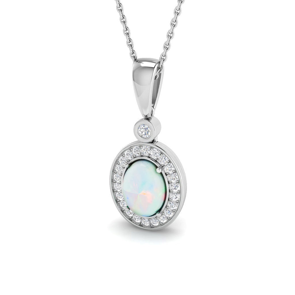 SP6554 — Pendant - 9k White Gold