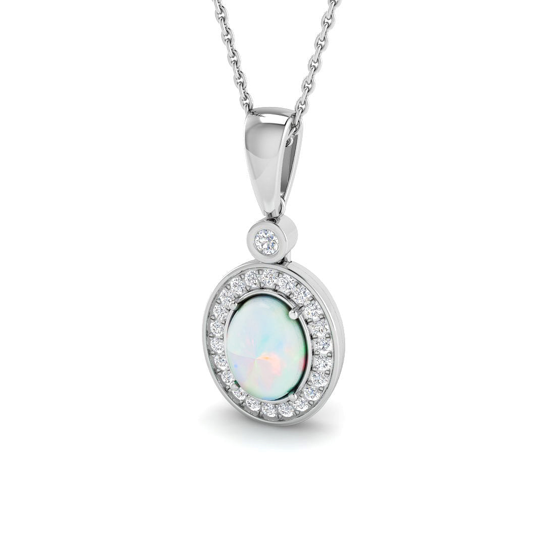 SP6554 — Pendant - 9k White Gold