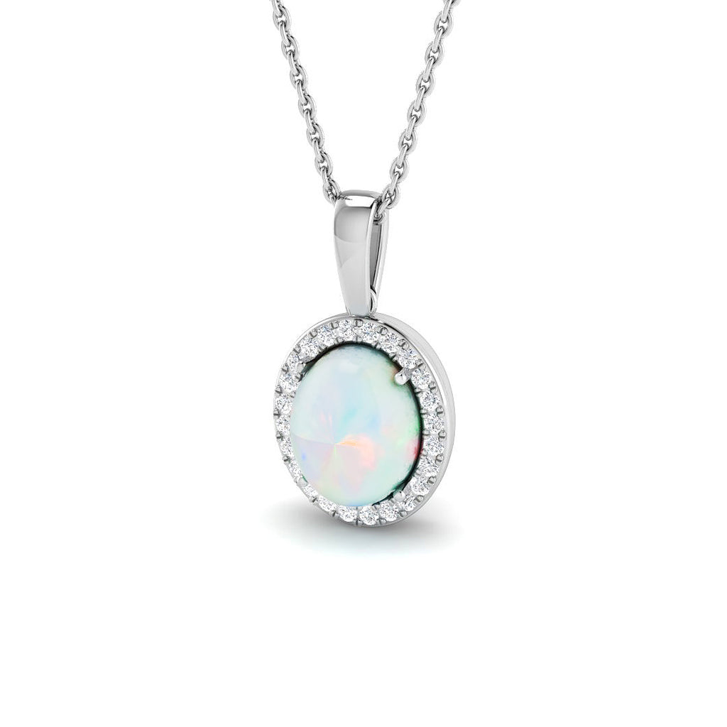 SP6557 — Pendant - 9k White Gold