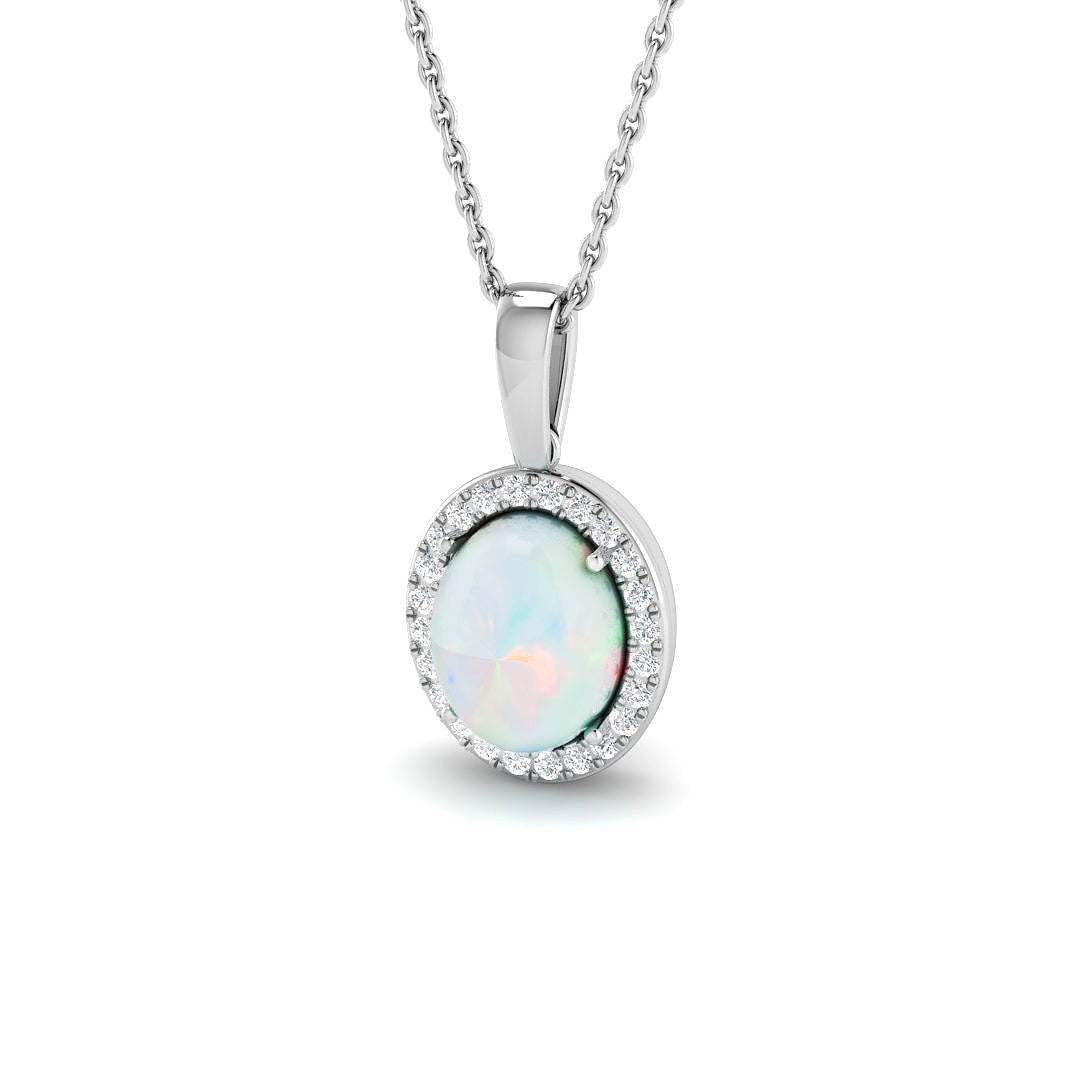 SP6557 — Pendant - 9k White Gold