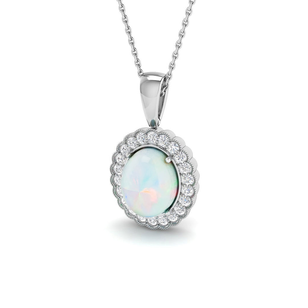 SP6558 — Pendant - 9k White Gold