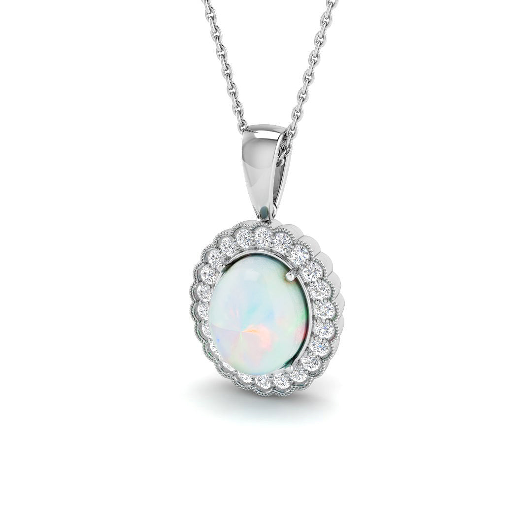 SP6558 — Pendant - 9k White Gold