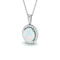 SP6559 — Pendant - 9k White Gold