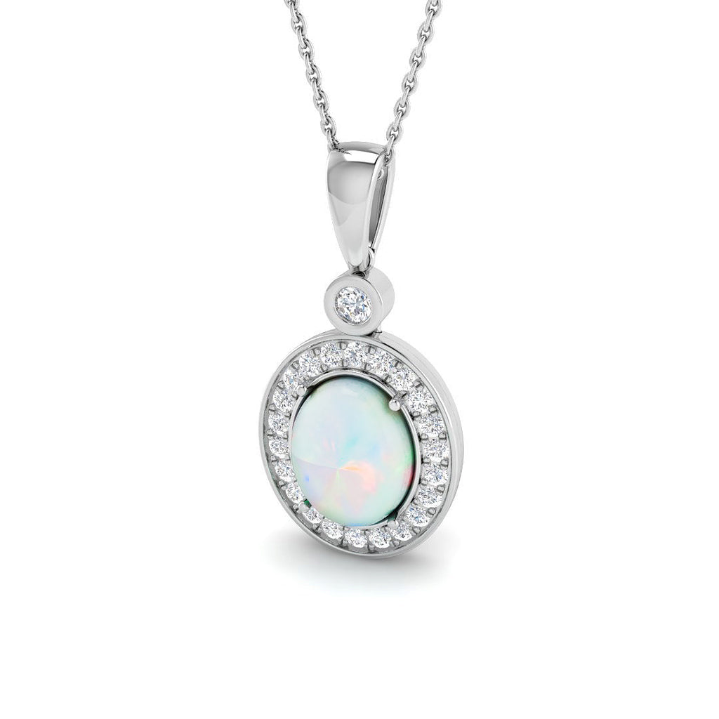 SP6560 — Pendant - 9k White Gold
