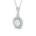 SP6560 — Pendant - 9k White Gold