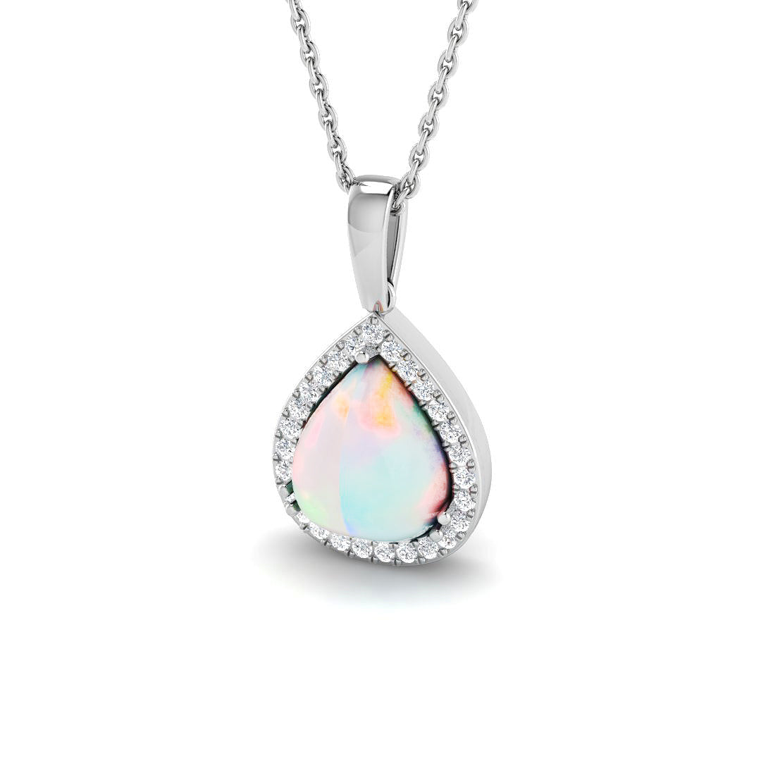 SP6565 — Pendant - 9k White Gold