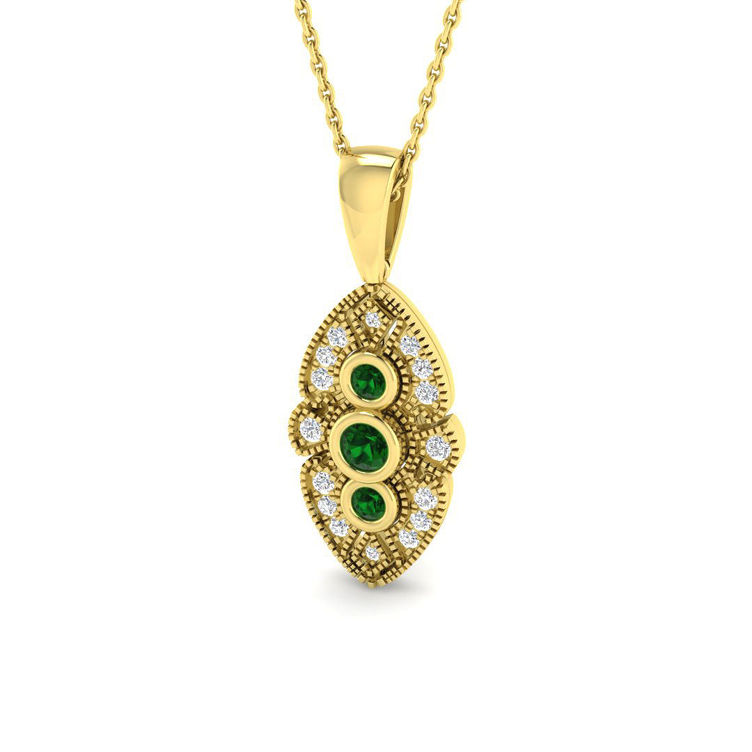 SP6590 — Pendant - 9k Yellow Gold