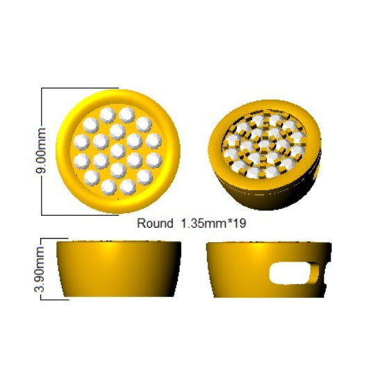SP6592 — Pendant - 9k Yellow Gold detail