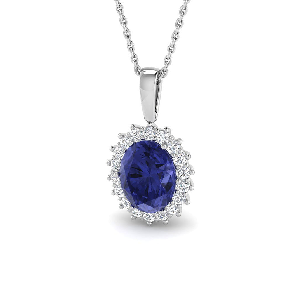 SP6605 — Pendant - 9k White Gold