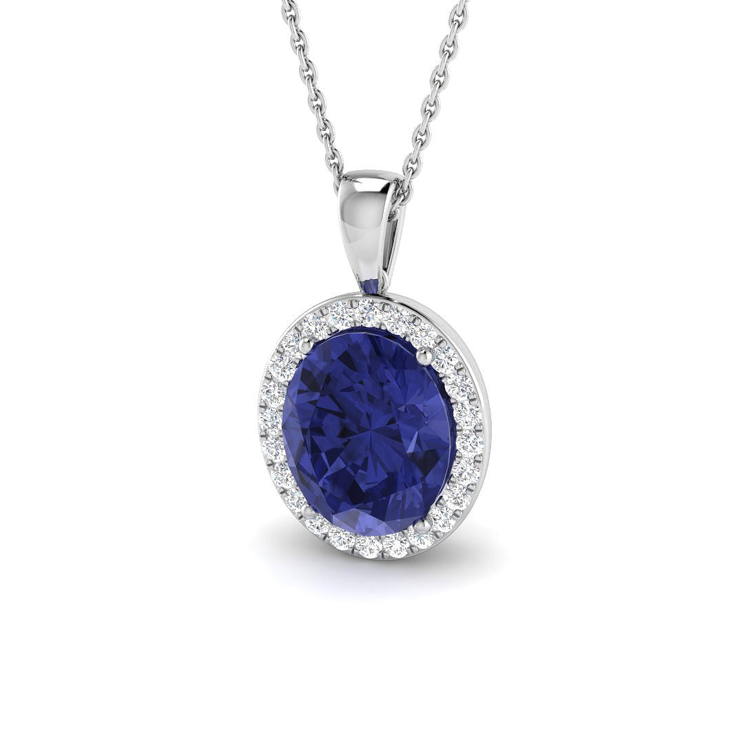 SP6606 — Pendant - 9k White Gold