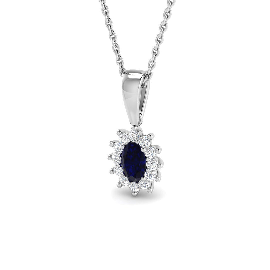 SP6618 — Pendant - 9k White Gold