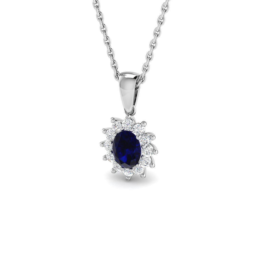 SP6625 — Pendant - 9k White Gold