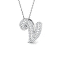 SP6643-V — Pendant - 9k White Gold