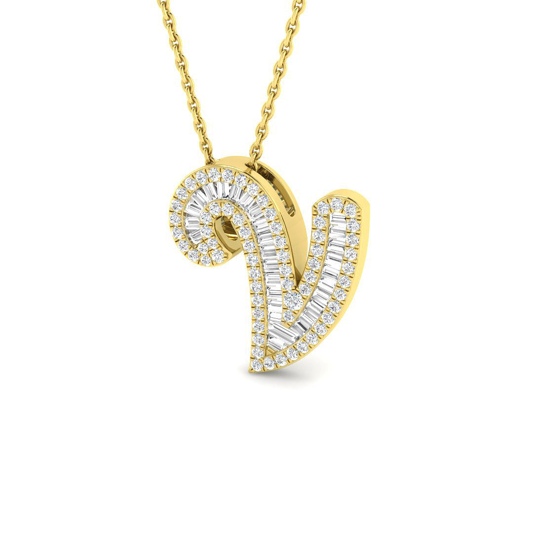 SP6643-V — Pendant - 9k Yellow Gold