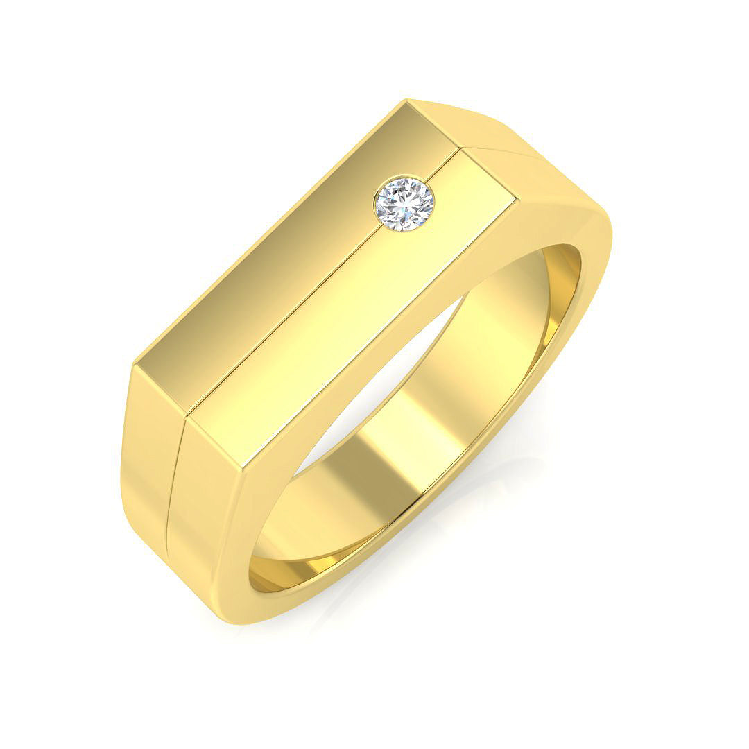 SR1524A — Ring - 9k Yellow Gold