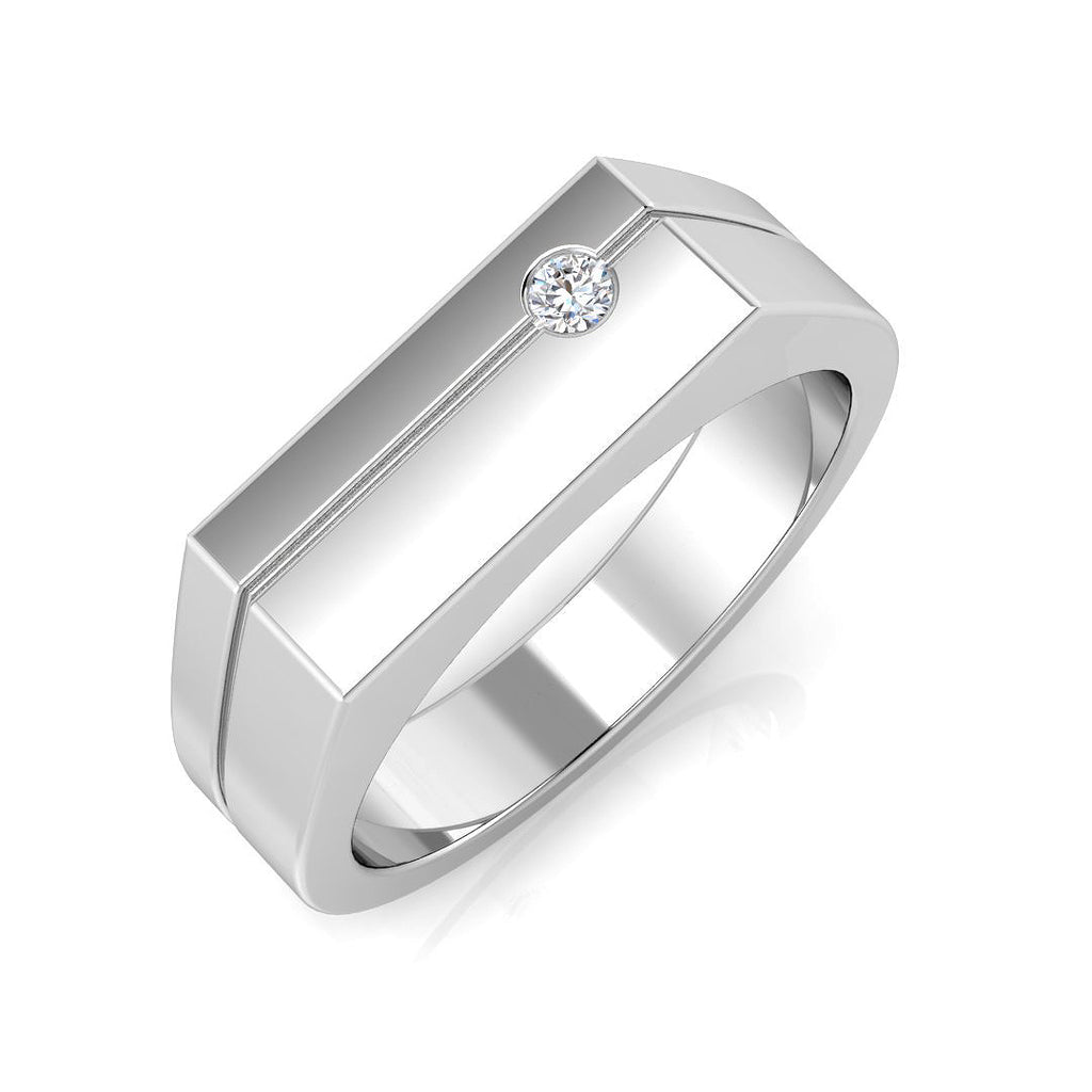 SR1524 — Ring - 9k White Gold