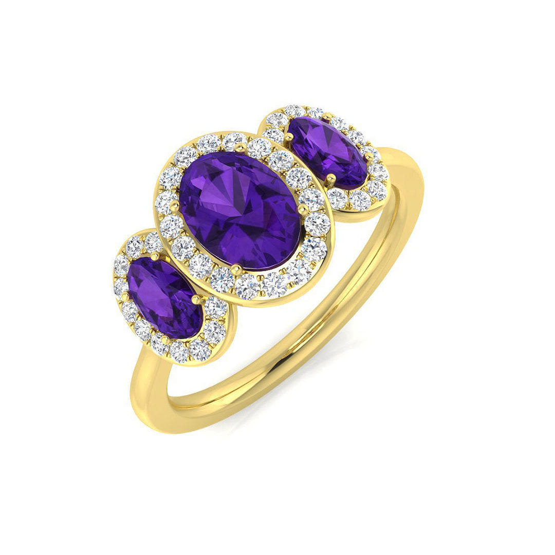SR18 — Ring - 9k Yellow Gold