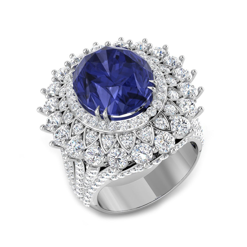SR2868 — Ring - 9k White Gold
