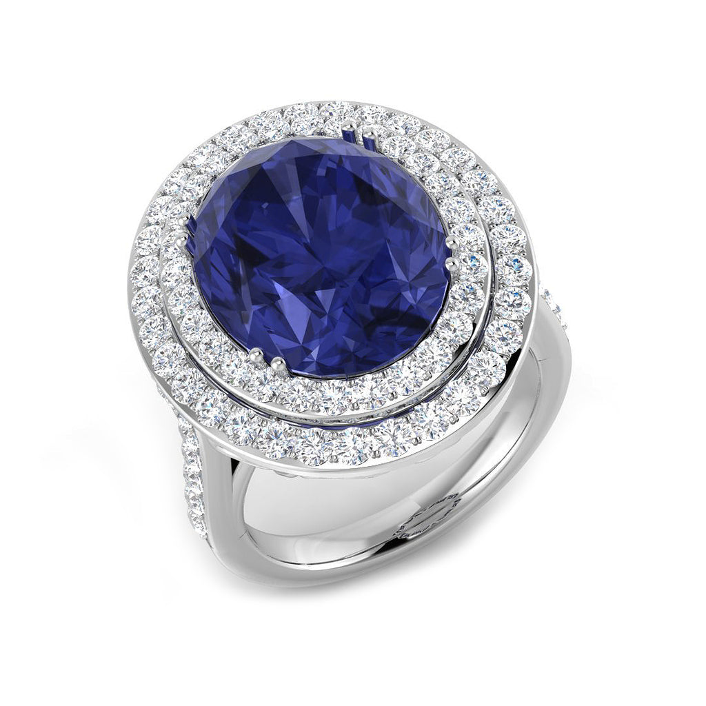 SR2893 — Ring - 9k White Gold