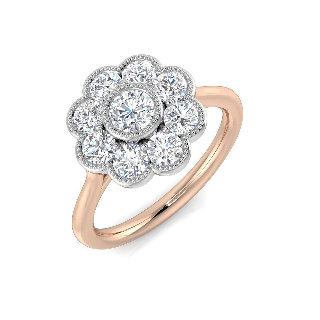 SR769 — Ring - 9k Rose Gold