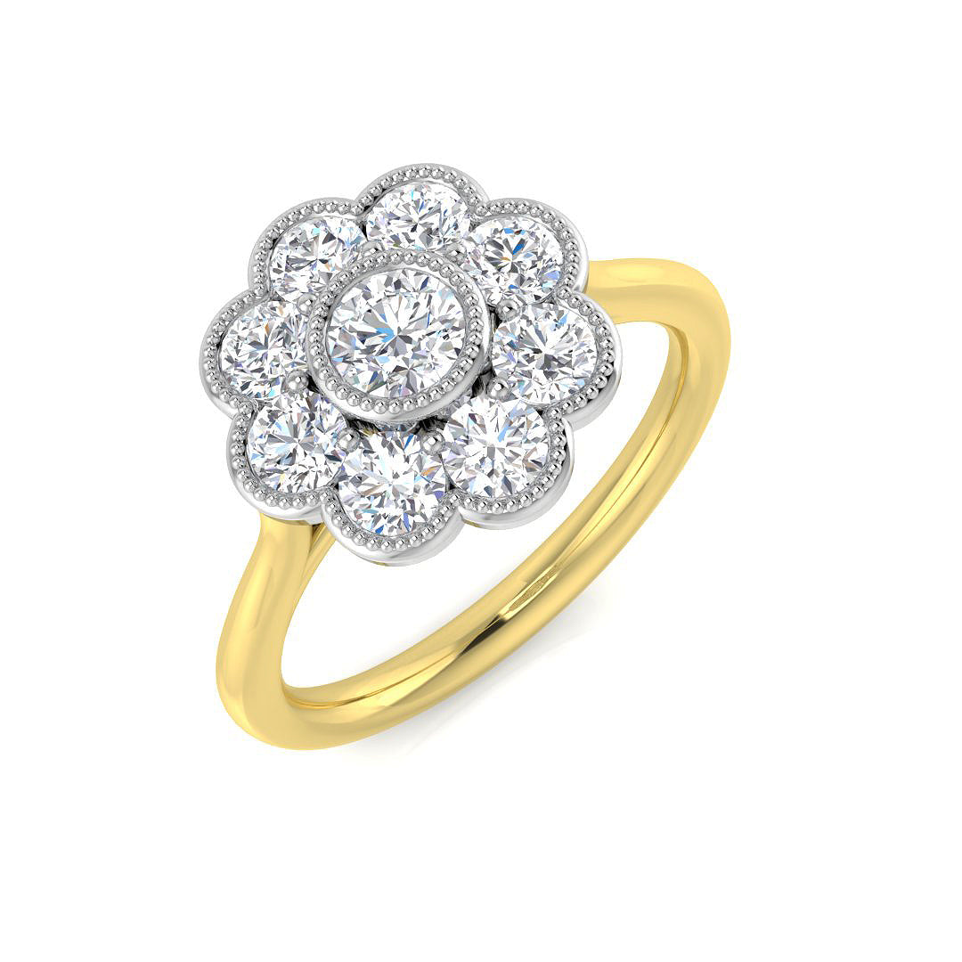 SR769 — Ring - 9k Yellow Gold