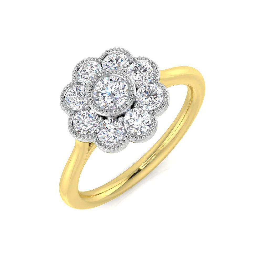 SR770 — Ring - 9k Yellow Gold