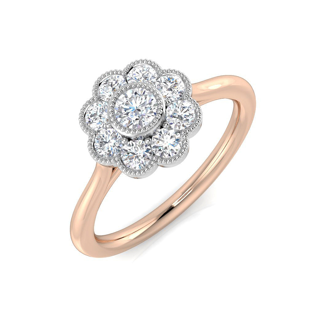 SR774 — Ring - 9k Rose Gold