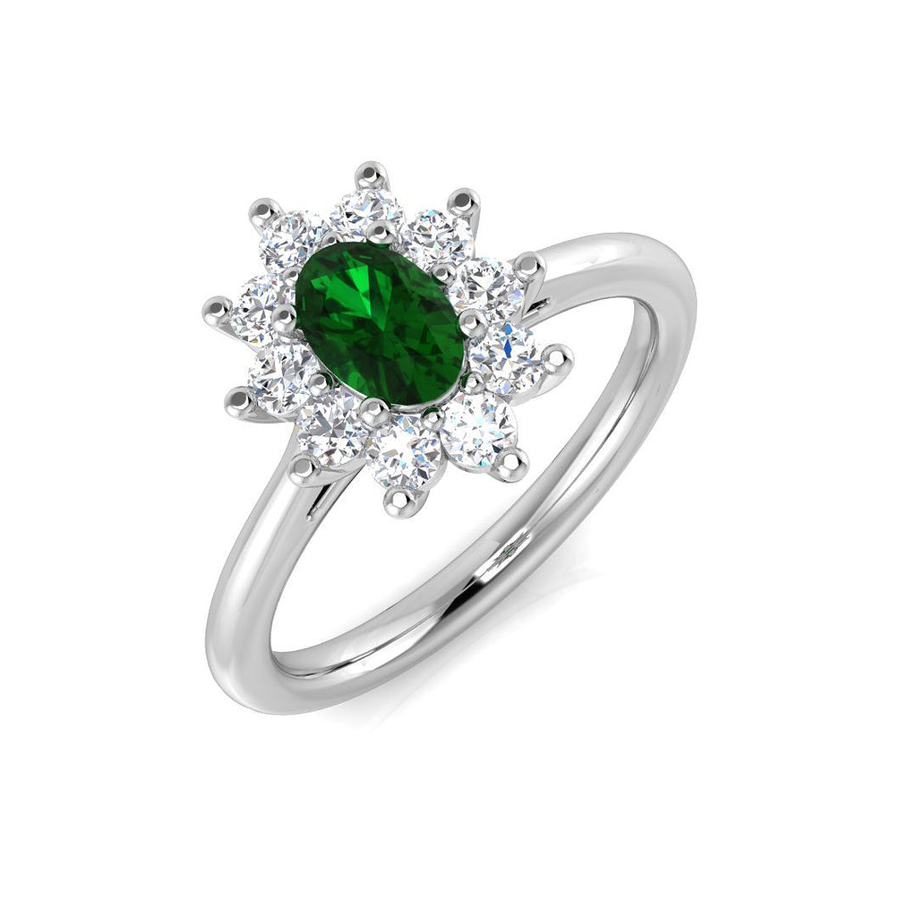 SR825 — Ring - 9k White Gold