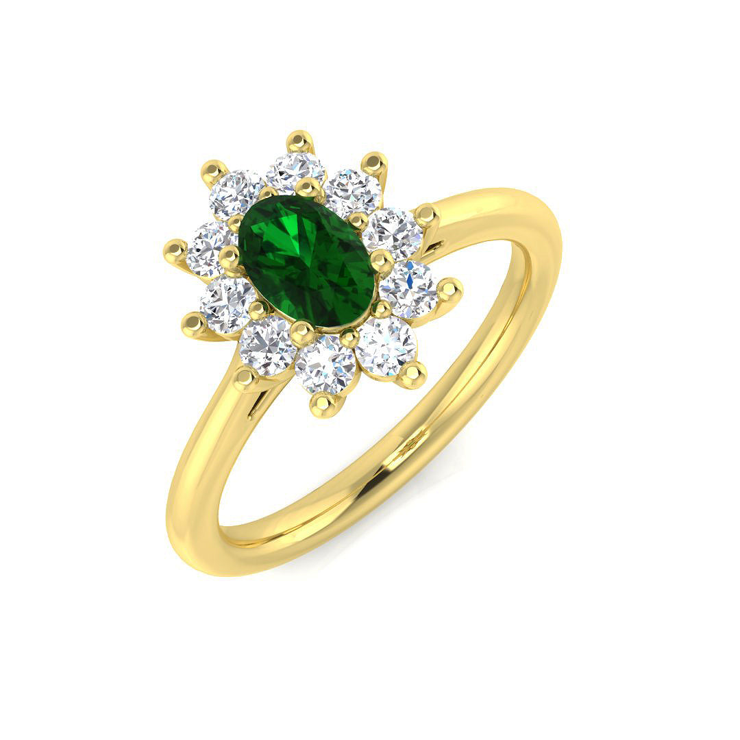 SR825 — Ring - 9k Yellow Gold