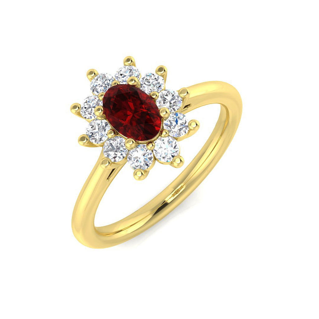 SR825 — Ring - 9k Two Tone