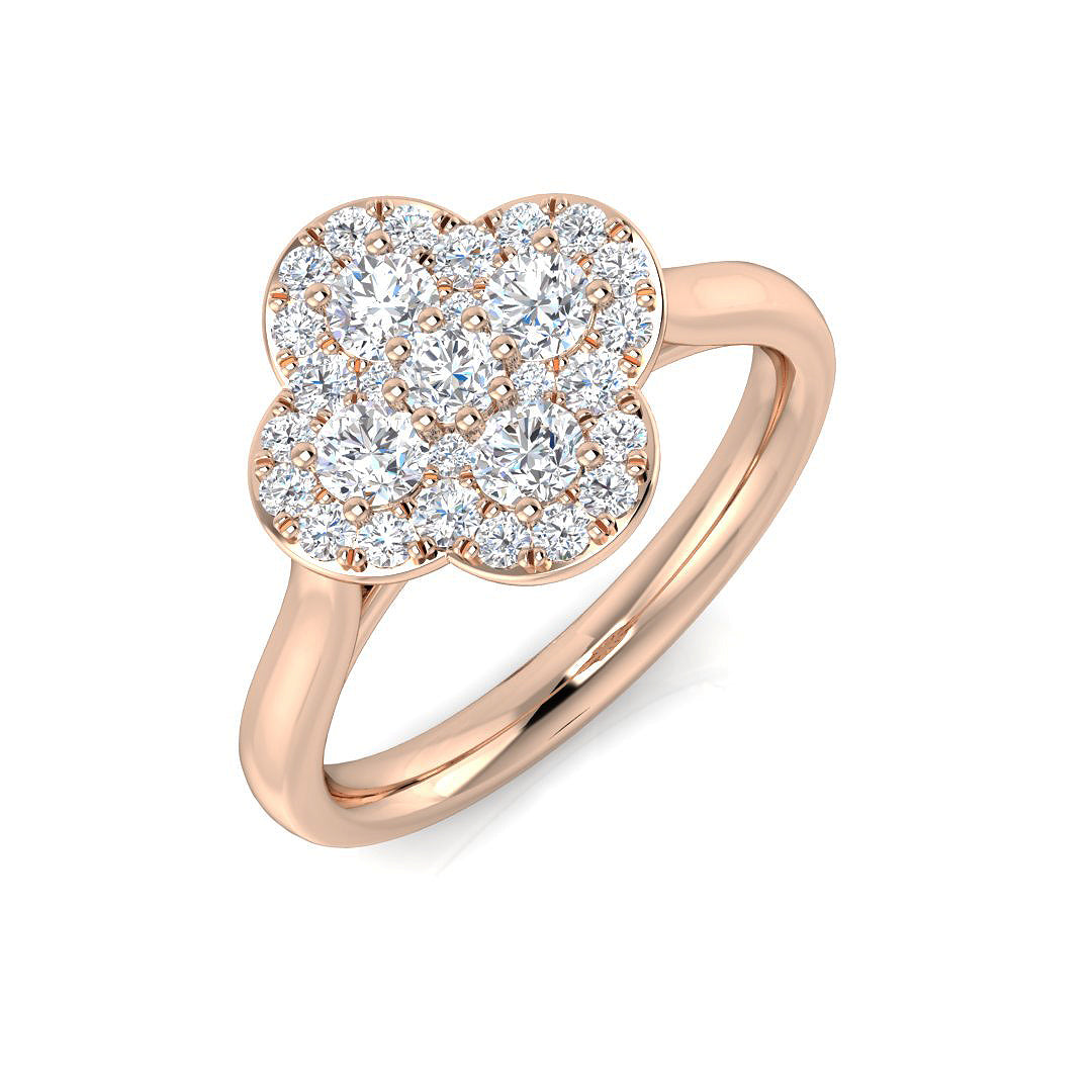 SR1010 — Ring - 9k Rose Gold