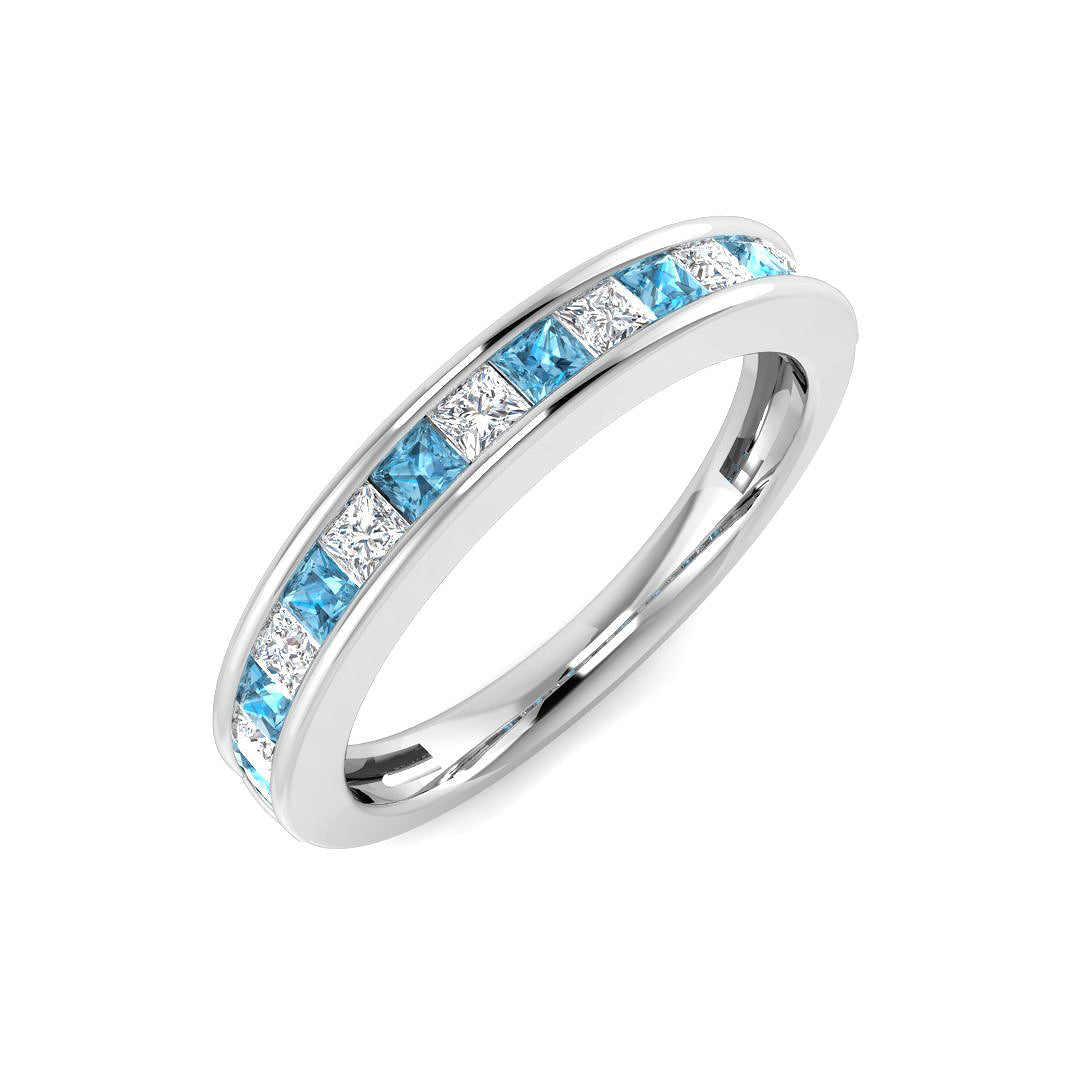 SR1015 — Ring - 9k White Gold