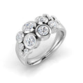 SR1046 — Ring - 9k White Gold