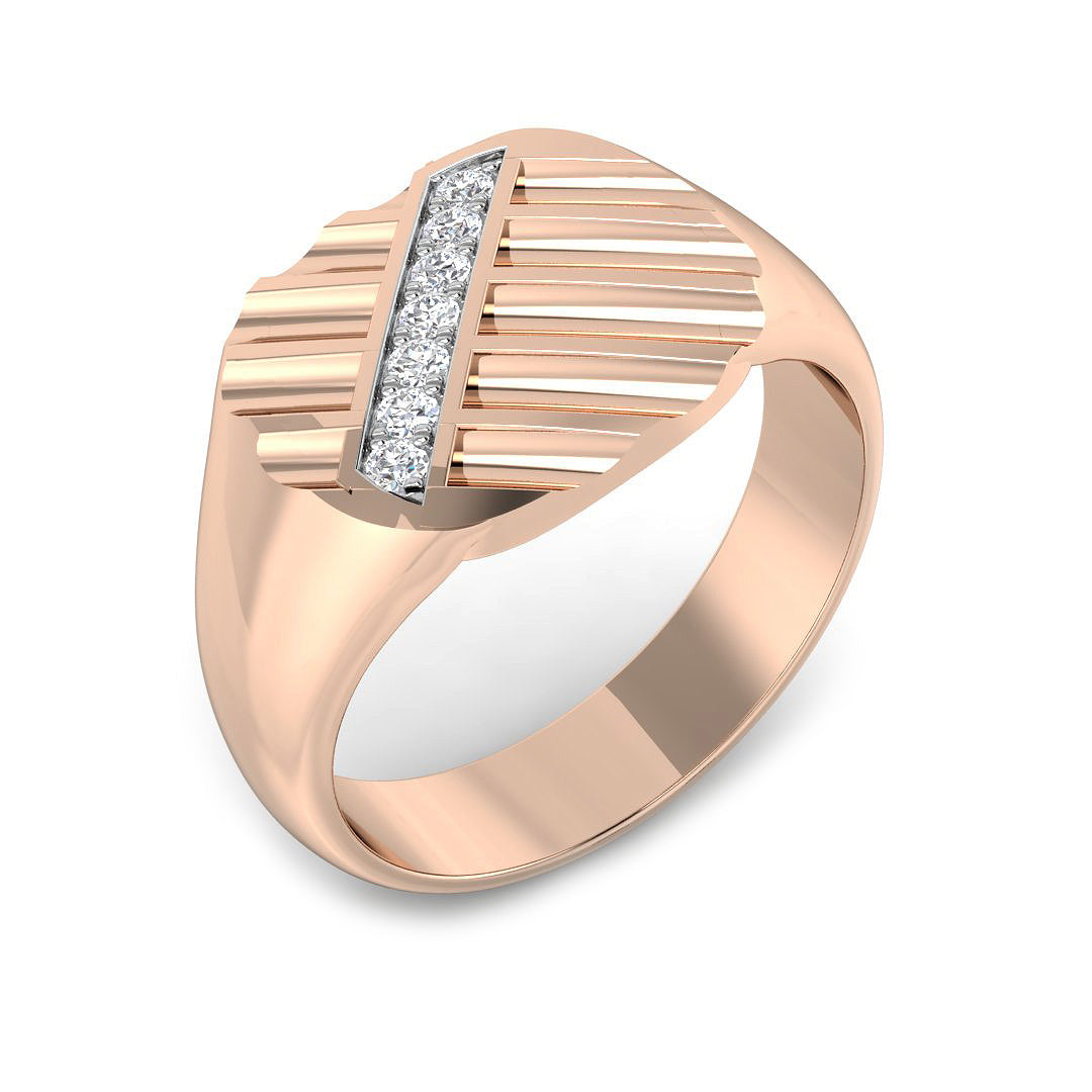 SR1053 — Ring - 9k Rose Gold