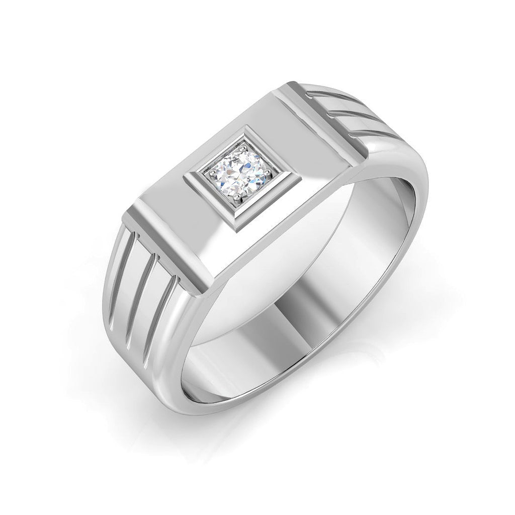 SR1055 — Ring - 9k White Gold