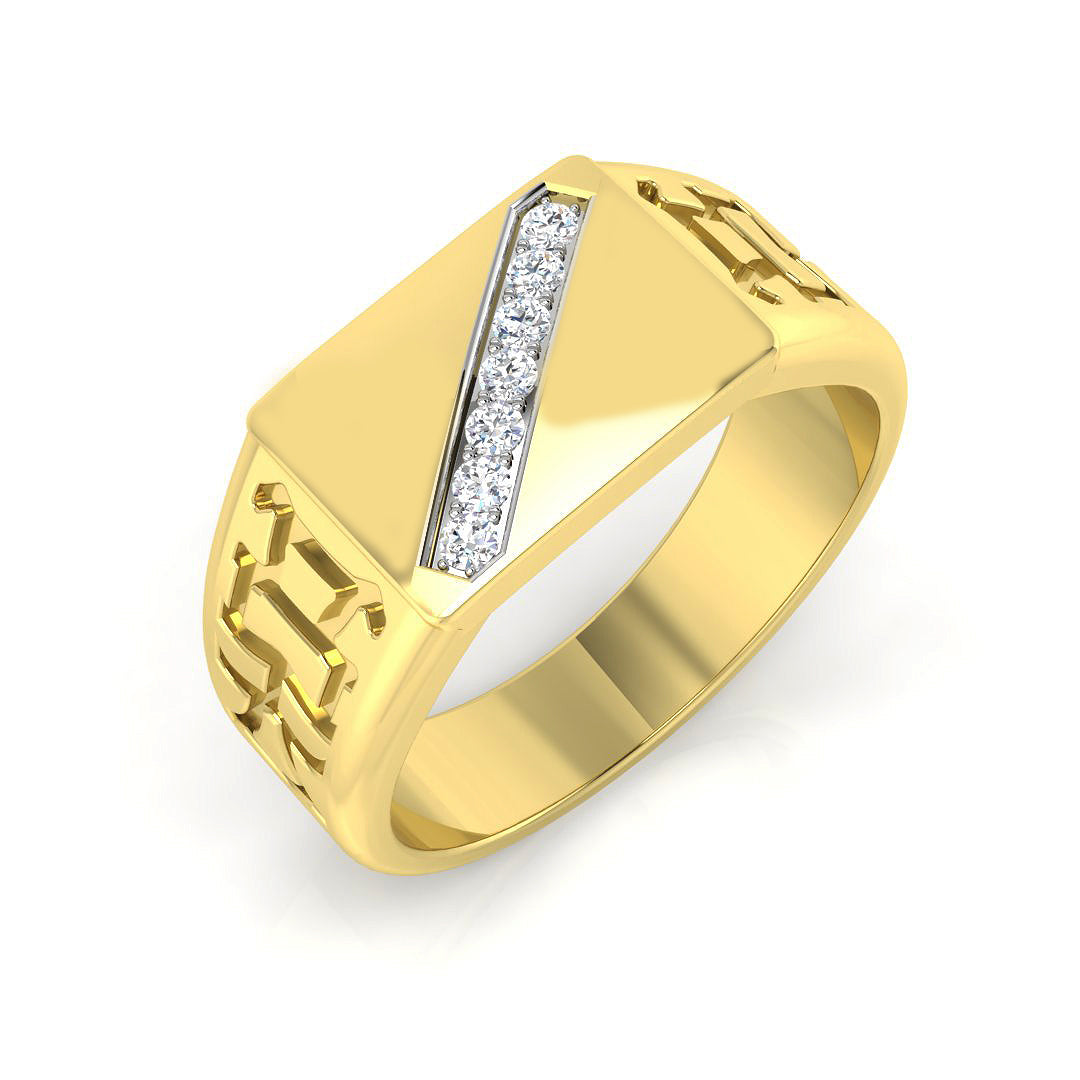 SR1056 — Ring - 9k Yellow Gold