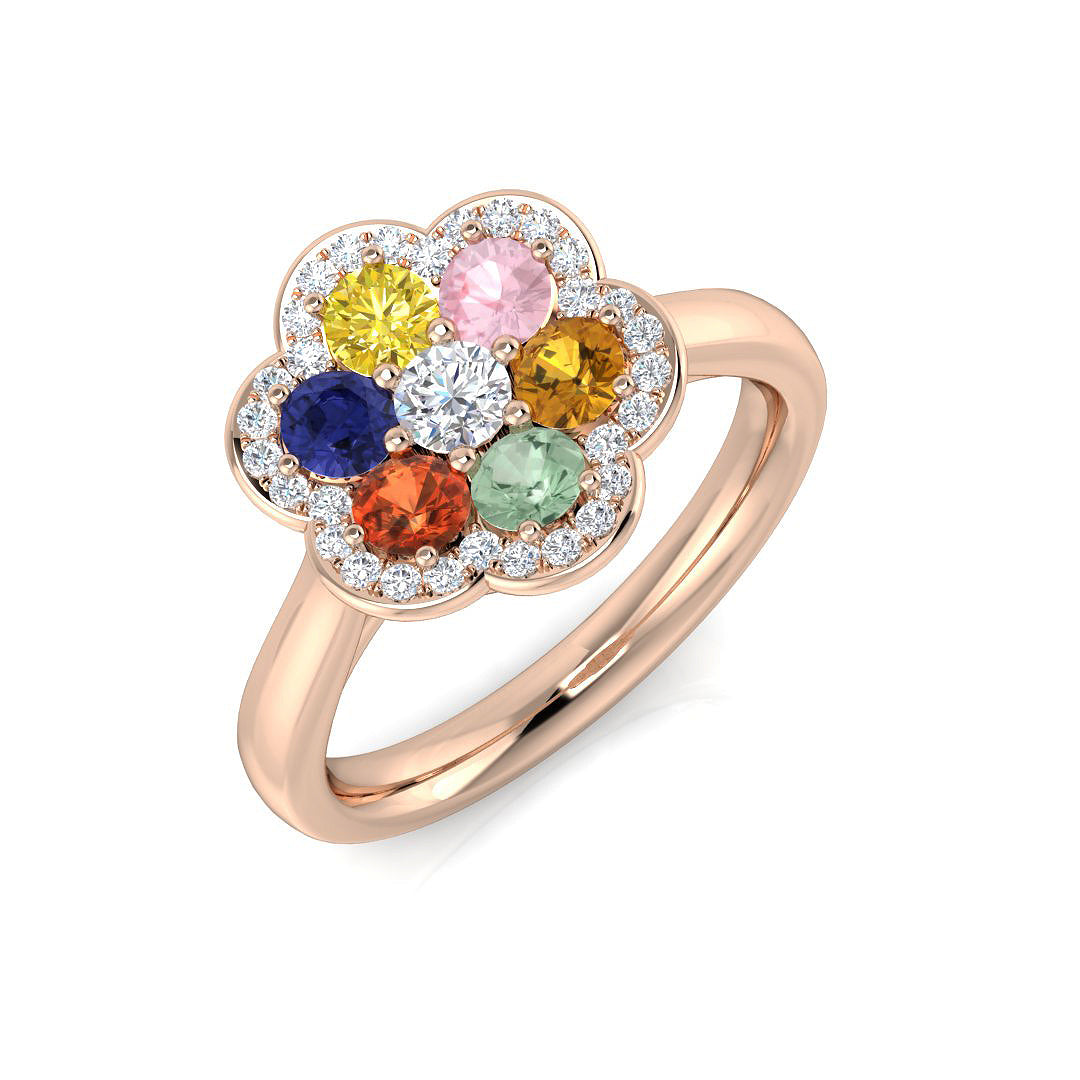 SR1083 — Ring - 9k Rose Gold