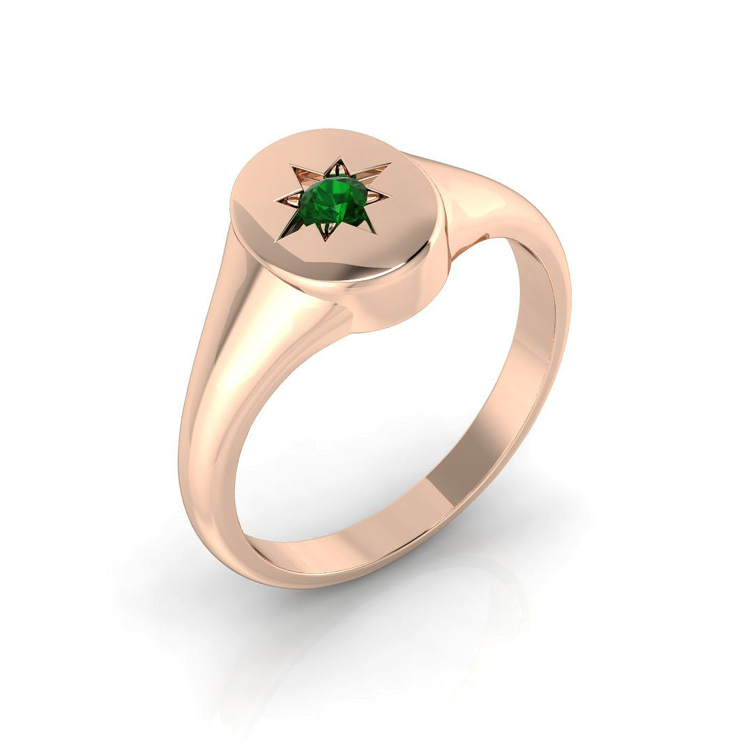 SR1084 — Ring - 9k Rose Gold