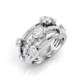 SR1085 — Ring - 9k White Gold
