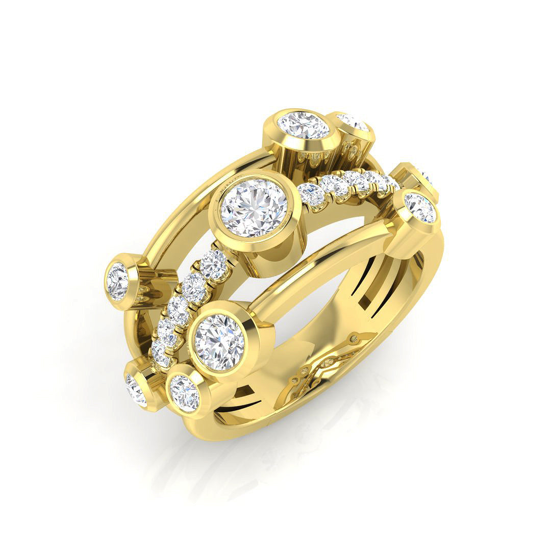 SR1085 — Ring - 9k Yellow Gold