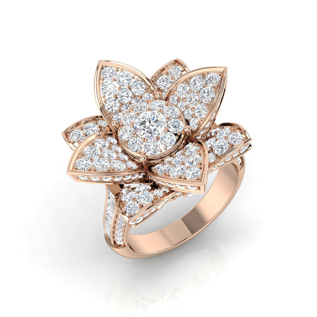 SR1086 — Ring - 9k Rose Gold